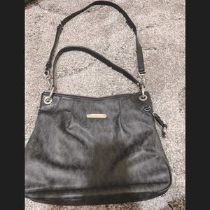MICHAEL KORS Tote / Shoulder Bag / Purse Black Leather